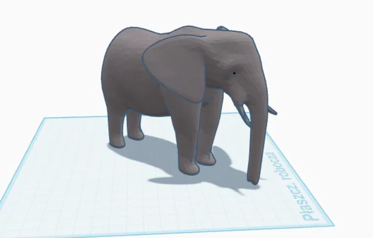 Voi (Elephant) – Mô hình 3D - Image 3
