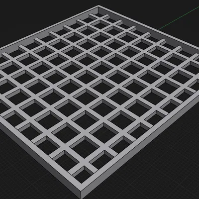 Sửa khay muỗng nĩa 3 5/8in x 3 1/4in (lưới grid)