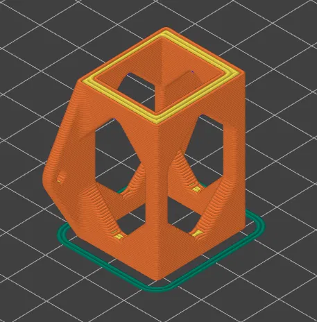 Giá đỡ pin HGLRC Draknight (Battery Holder) chắc chắn, in TPU không cần support - Image 1