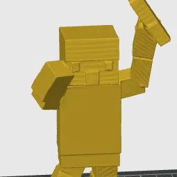 Mô hình Minecraft Print In Place