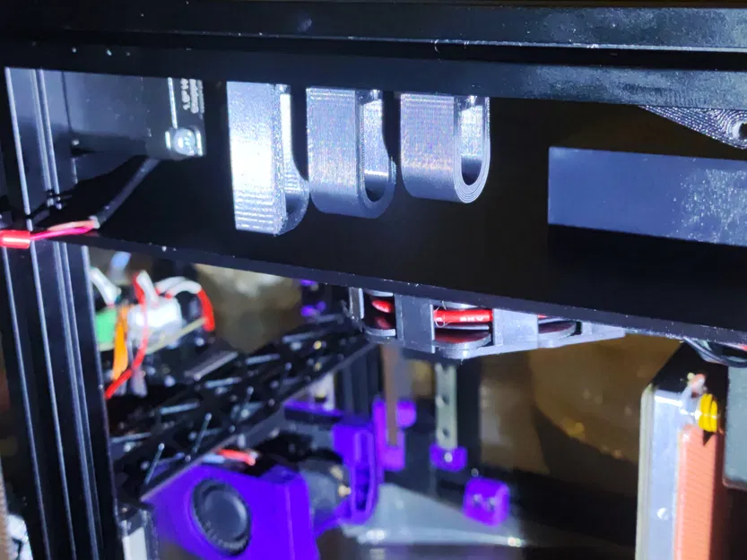 Kẹp dây cho extrusion 1515 (makerbeam XL) - Voron V0.2 - Image 2