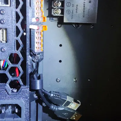 Kẹp dây cho extrusion 1515 (makerbeam XL) - Voron V0.2