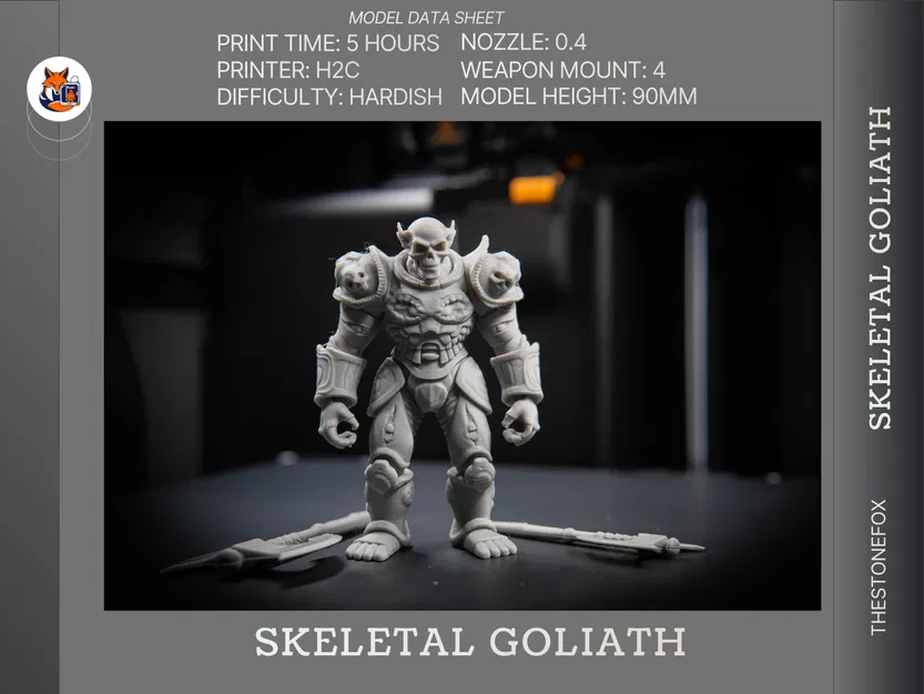 Skeletal Goliath - DnD Tavern (Khổng Lồ Xương - Quán Rượu DnD) - Image 1