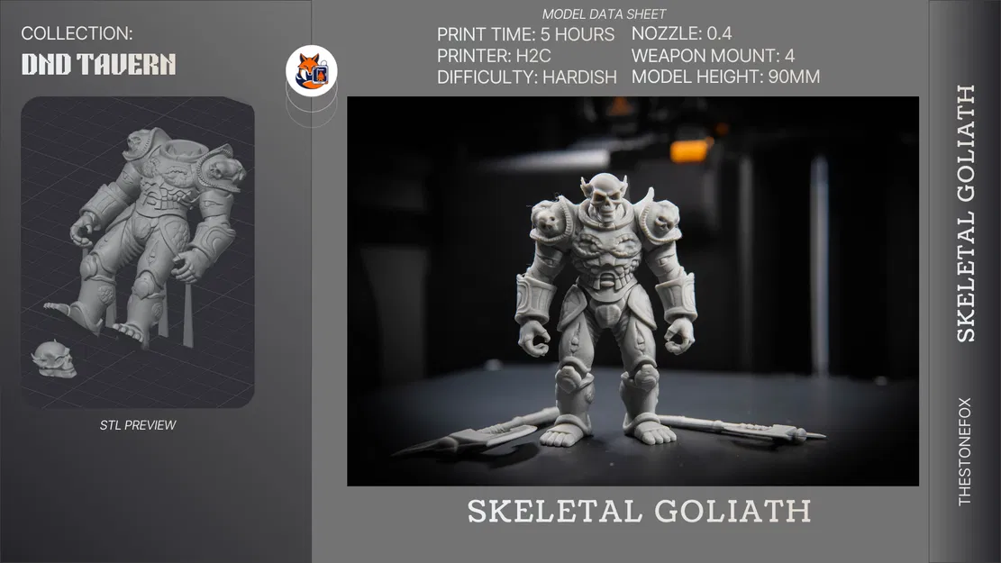 Skeletal Goliath - DnD Tavern (Khổng Lồ Xương - Quán Rượu DnD) - Image 8