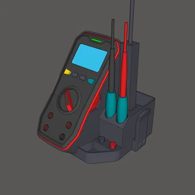 Stand cho Multimeter Uni-T UT60BT (có ngăn kéo & giá giữ phụ kiện)