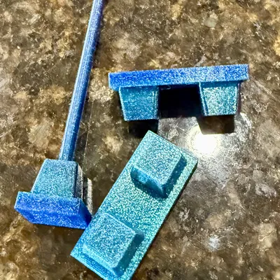 Bảng căng len crochet modular – remix của remix của remix