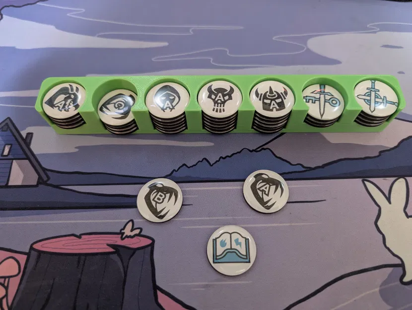 RPG Token Caddy - Khay/Organizer đựng Lazy Monster Tokens - Image 1