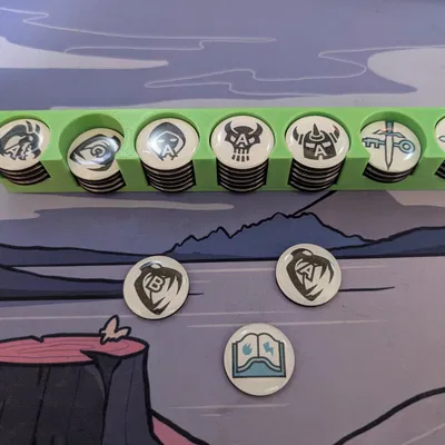 RPG Token Caddy - Khay/Organizer đựng Lazy Monster Tokens