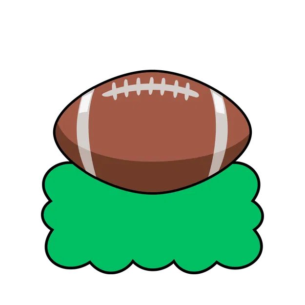 Khuôn Cắt Bánh Quy Hình Bảng Bóng Bầu Dục (Football Plaque Cookie Cutter) - Image 1