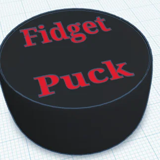 Hockey Puck Fidget (Fidget dạng puck khúc côn cầu)