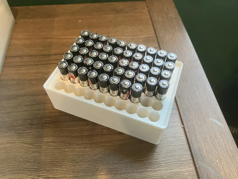 Khay đựng pin AAA Gridfinity (2x3x6U) - Image 1