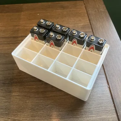 Khay đựng pin 9V Gridfinity