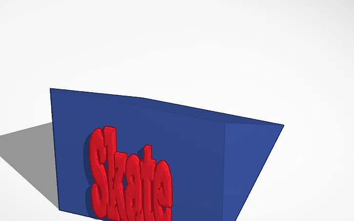 Kicker fingerboard (bản fixed) có skate phía trước - Image 1