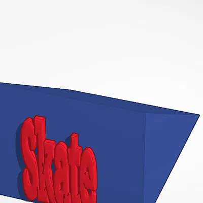 Kicker fingerboard (bản fixed) có skate phía trước