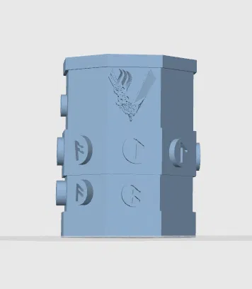 Ống đựng bút để bàn Viking kèm logo Vikings - Image 2