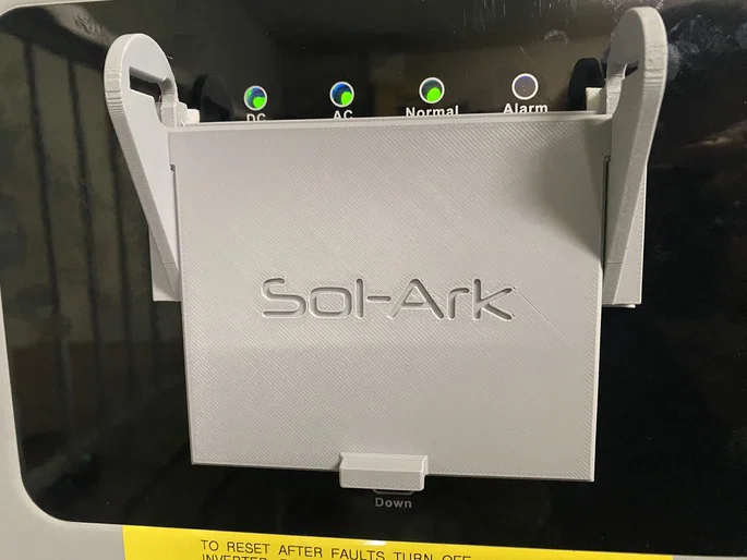 Nắp che màn hình inverter Sol-Ark (Sol-Ark Inverter display cover) - Image 1