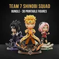 Bộ Chibi Team 7 Naruto: Naruto, Sasuke & Sakura (Bundle) - Thumbnail 1