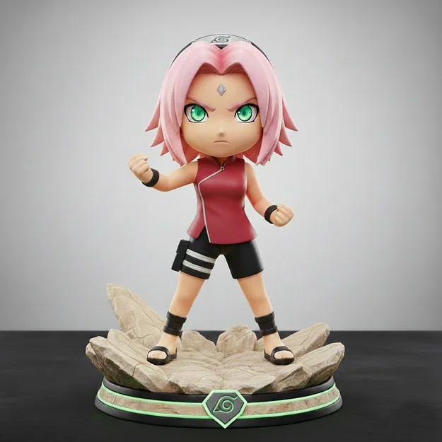 Bộ Chibi Team 7 Naruto: Naruto, Sasuke & Sakura (Bundle) - Image 4