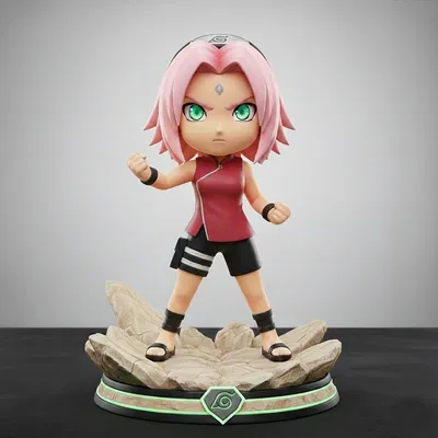 Bộ Chibi Team 7 Naruto: Naruto, Sasuke & Sakura (Bundle)