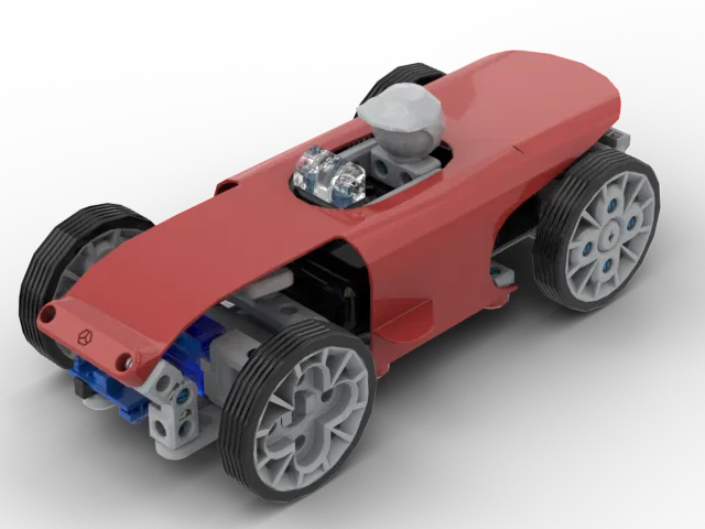 BRINKO FLUX RACE CAR V1 – Xe đua 3D-printed modular điều khiển WiFi - Image 1
