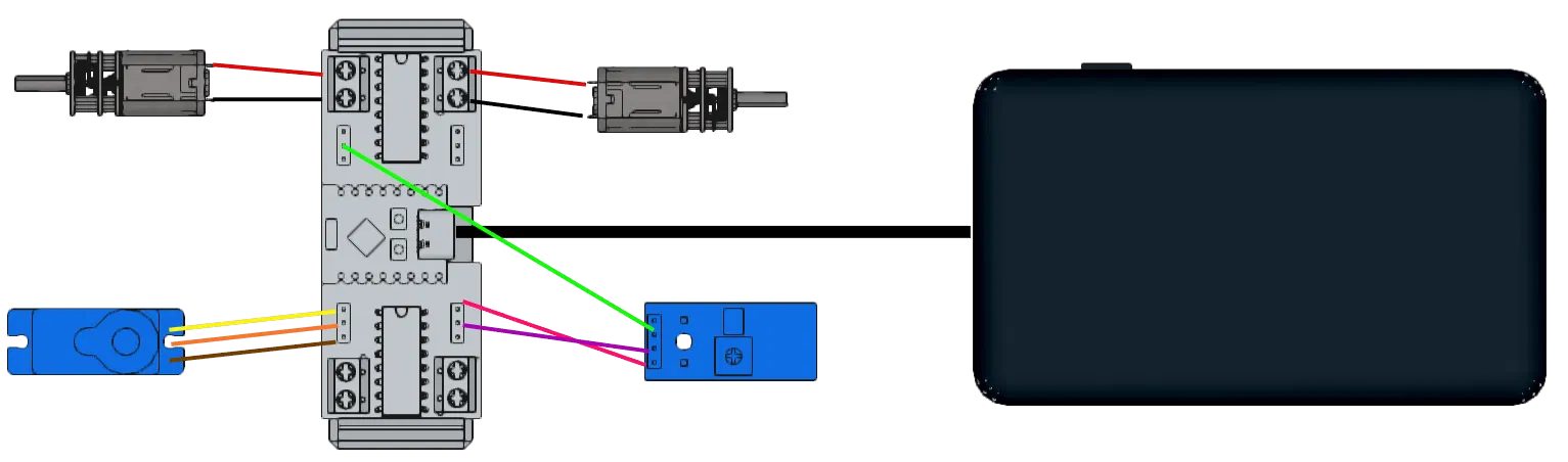 BRINKO FLUX RACE CAR V1 – Xe đua 3D-printed modular điều khiển WiFi - Image 5
