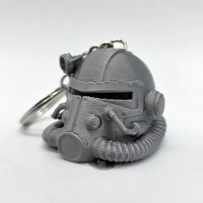 Móc khóa mũ giáp Brotherhood of Steel – Fallout