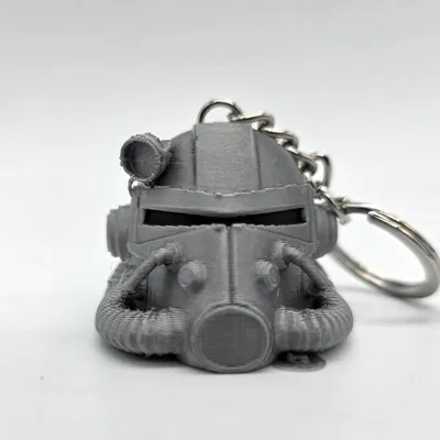 Móc khóa mũ giáp Brotherhood of Steel – Fallout