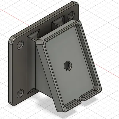 Giá đỡ tấm pin Meshtastic nghiêng 67° (Solar panel mount)