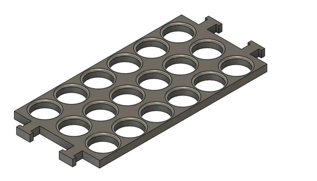 Khay giữ ống Vial Modular (Modular Vial Holder) - Image 1