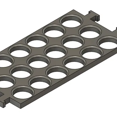 Khay giữ ống Vial Modular (Modular Vial Holder)