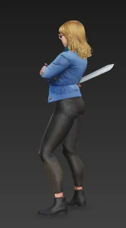 Nhân vật nữ GTA 5 (GTA 5 Online) / Female Character from GTA 5 - Image 2