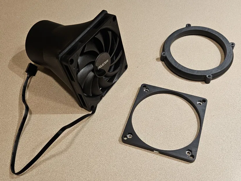 Adapter Quạt & Ống Dẫn Khí cho Saturn 4 / Ultra / 16k - Image 6