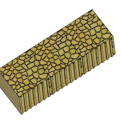 Blocks For Trench System - Bộ block texture 50mm cho hệ trench modular