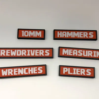 Bộ Nhãn Dụng Cụ Thiết Yếu (The Essential Tool Label Pack)