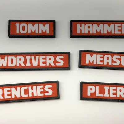 Bộ Nhãn Dụng Cụ Thiết Yếu (The Essential Tool Label Pack)