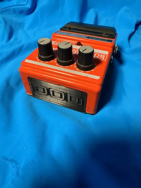 Backplate thay thế cho pedal DOD vintage (80s/90s) - Image 1