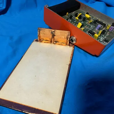 Backplate thay thế cho pedal DOD vintage (80s/90s)