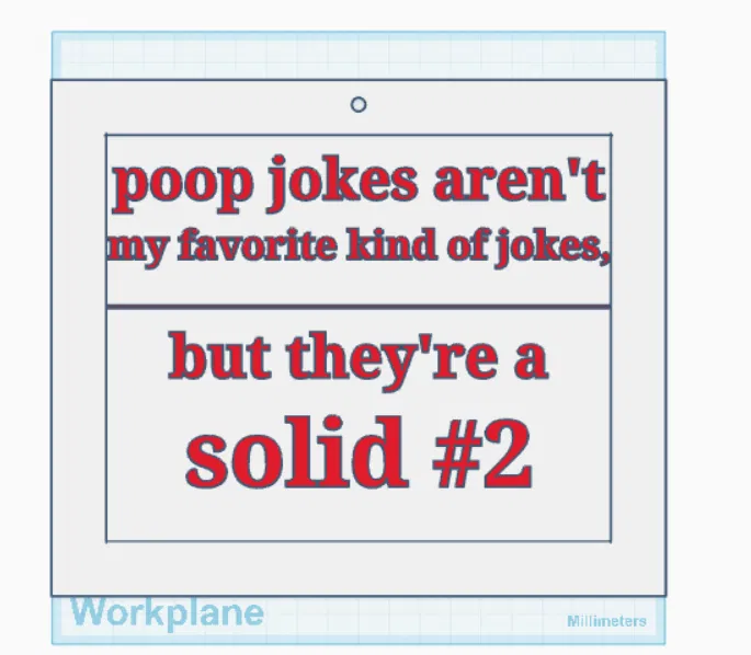 Bảng Treo Phòng Tắm Hài Hước 2: “poop jokes are a solid #2” - Image 2
