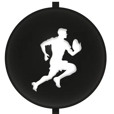 Golf - Golf Ball Stencil - Insert - Rugby - Player (Stencil insert cho bóng golf)