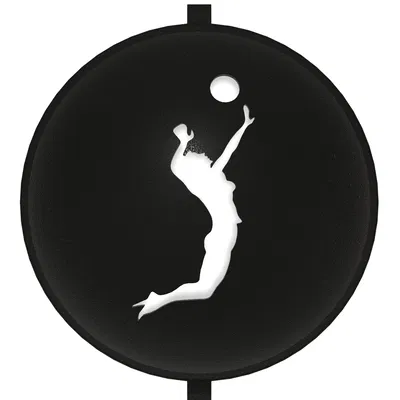 Golf - Stencil Bóng Golf - Insert - Vận Động Viên Bóng Chuyền