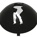 Golf - Golf Ball Stencil - Insert - Cricket - Player (Miếng chèn stencil bóng golf) - Thumbnail 2