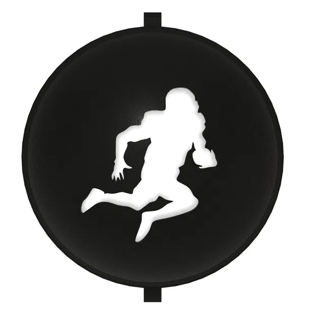 Golf - Stencil bóng golf (Insert) - Cầu thủ American Football - Image 1