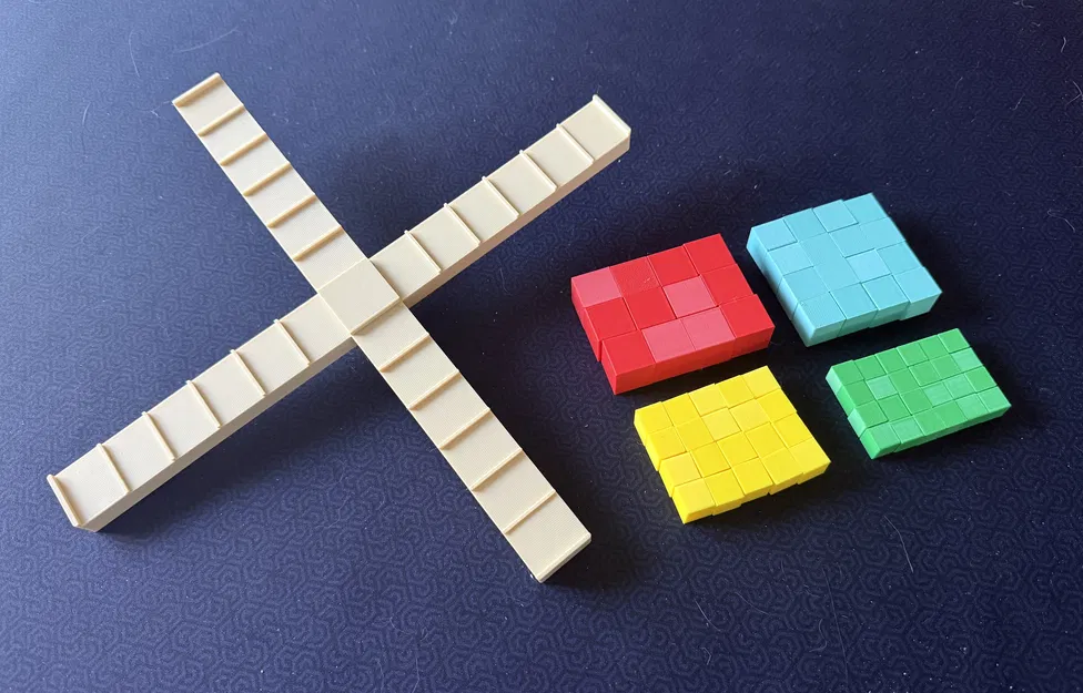 Teeter Totter (Bập bênh xếp khối) – bản in 3D - Image 2