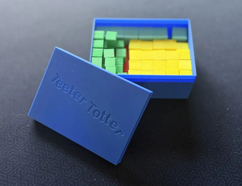 Teeter Totter (Bập bênh xếp khối) – bản in 3D - Image 5