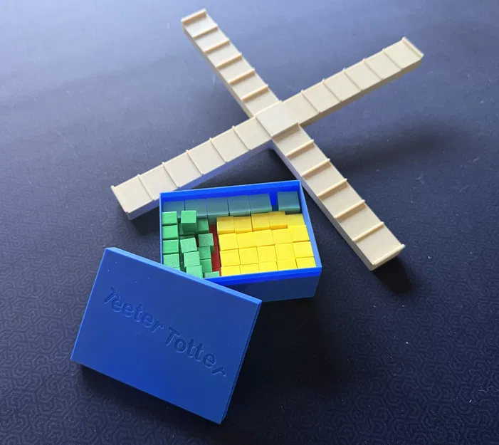 Teeter Totter (Bập bênh xếp khối) – bản in 3D - Image 6