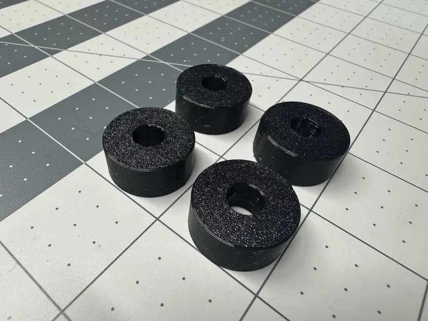 Chân cao su máy đánh chữ Royal “flatbed” (1/5/6) (thay thế) - Image 2