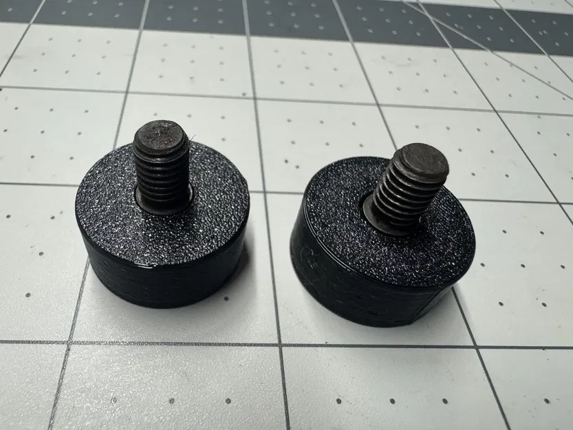 Chân cao su máy đánh chữ Royal “flatbed” (1/5/6) (thay thế) - Image 3