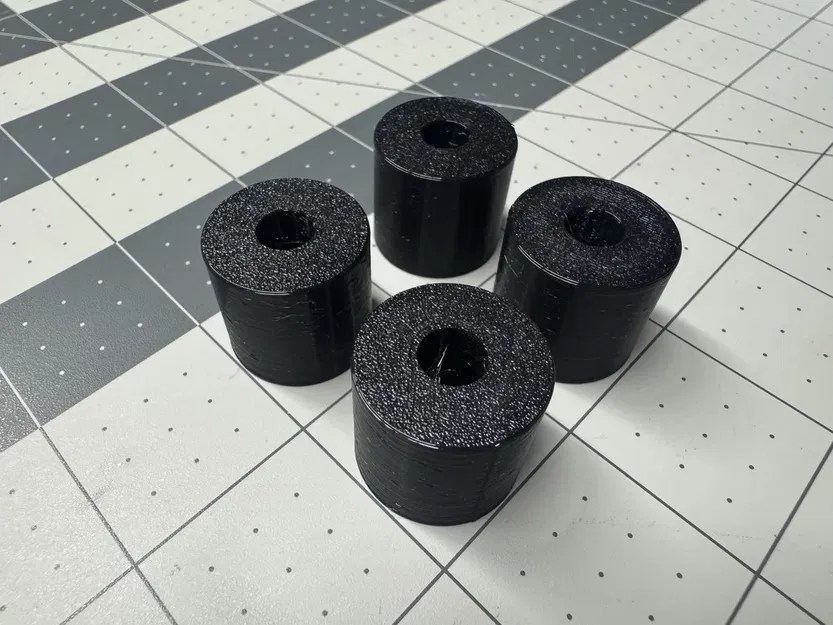 Chân cao su máy đánh chữ Royal “flatbed” (1/5/6) (thay thế) - Image 6