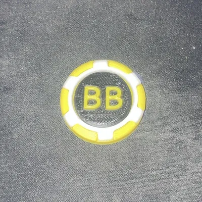 Bộ Button Texas Hold'em (Small Blind, Big Blind, Missed Blind)