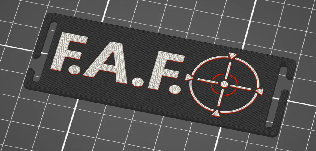 Molle Tag - F.A.F.O - Image 2